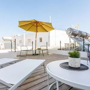  Appartement Precioso Atico De Diseno, Gran Terraza De 35 M2 Y De 16 M2 Y Garaje En Pleno Centro